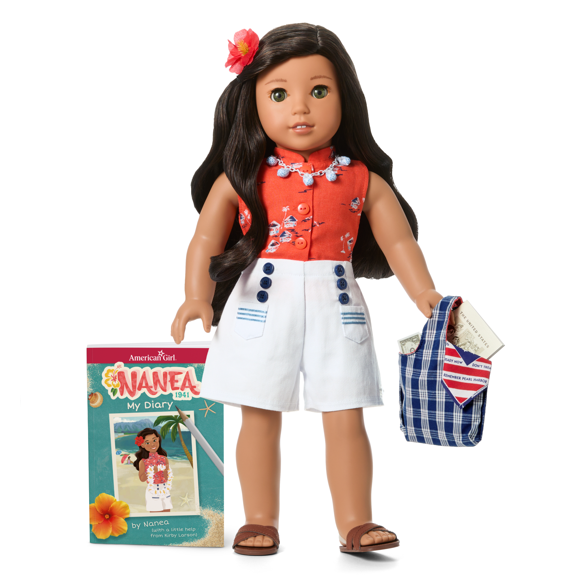 Nanea Mitchell 18-Inch Doll, Journal & Accessories (Historical Characters)