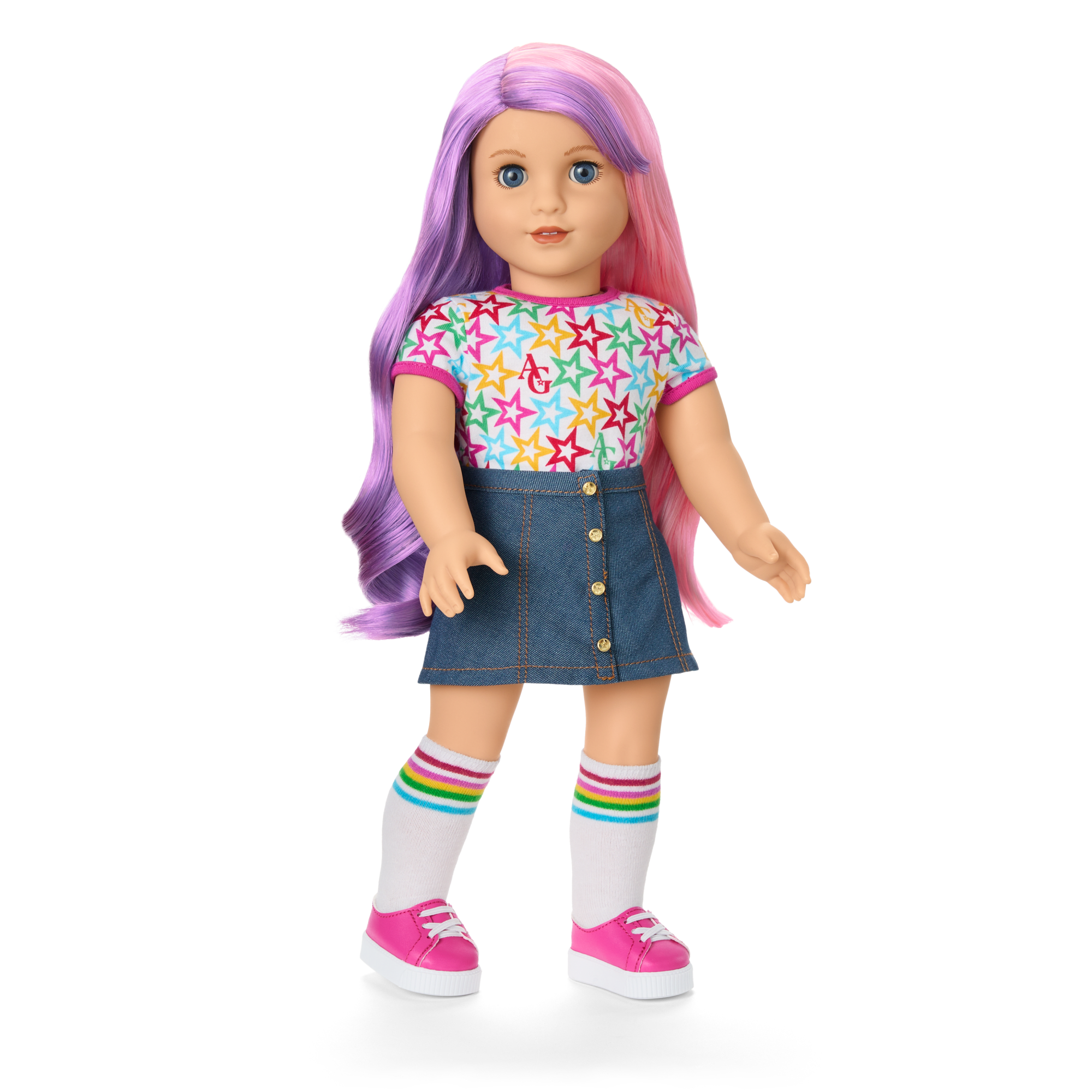 Truly Me 18-Inch Doll #116, Puppy, Mini Backpack & Accessories Ag Star Squad Bundle - Image 9
