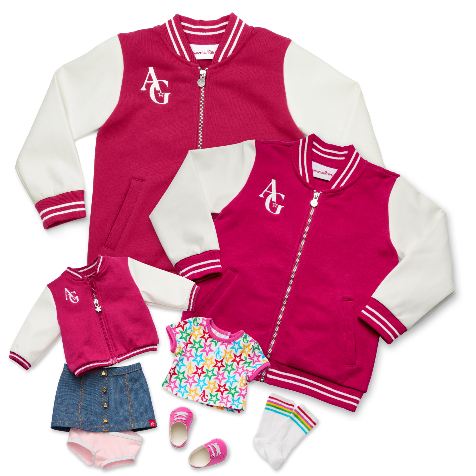 Ag Star Squad Varsity Jacket For Girls - Image 14