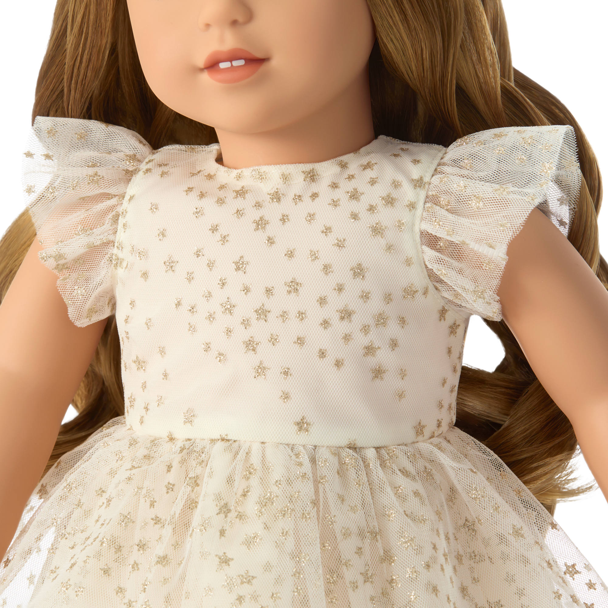 American Girl X Janie And Jack Sparkly Cream Celebration Dress For Girls & 18-Inch Dolls - Image 7
