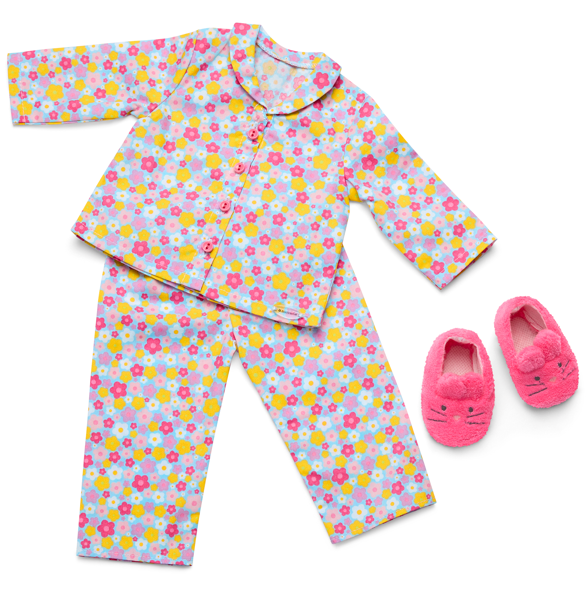 Isabel's Floral Dreams Pajamas For 18-Inch Dolls (Historical Characters)