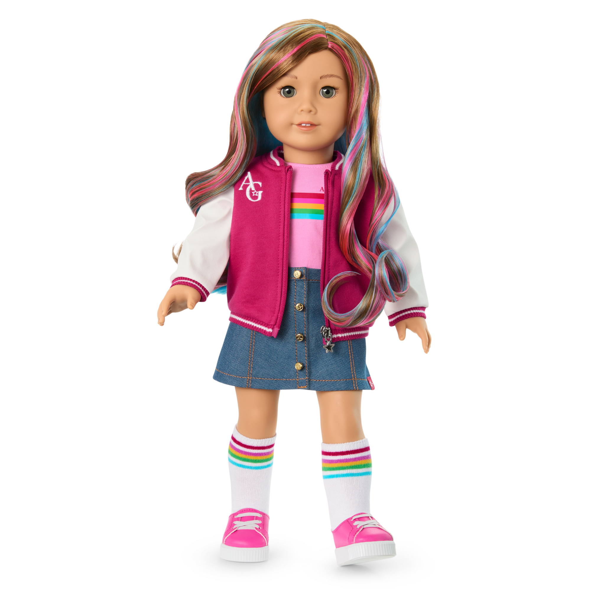 Truly Me 18-Inch Doll #101, Puppy, Mini Backpack & Accessories Ag Star Squad Bundle - Image 14