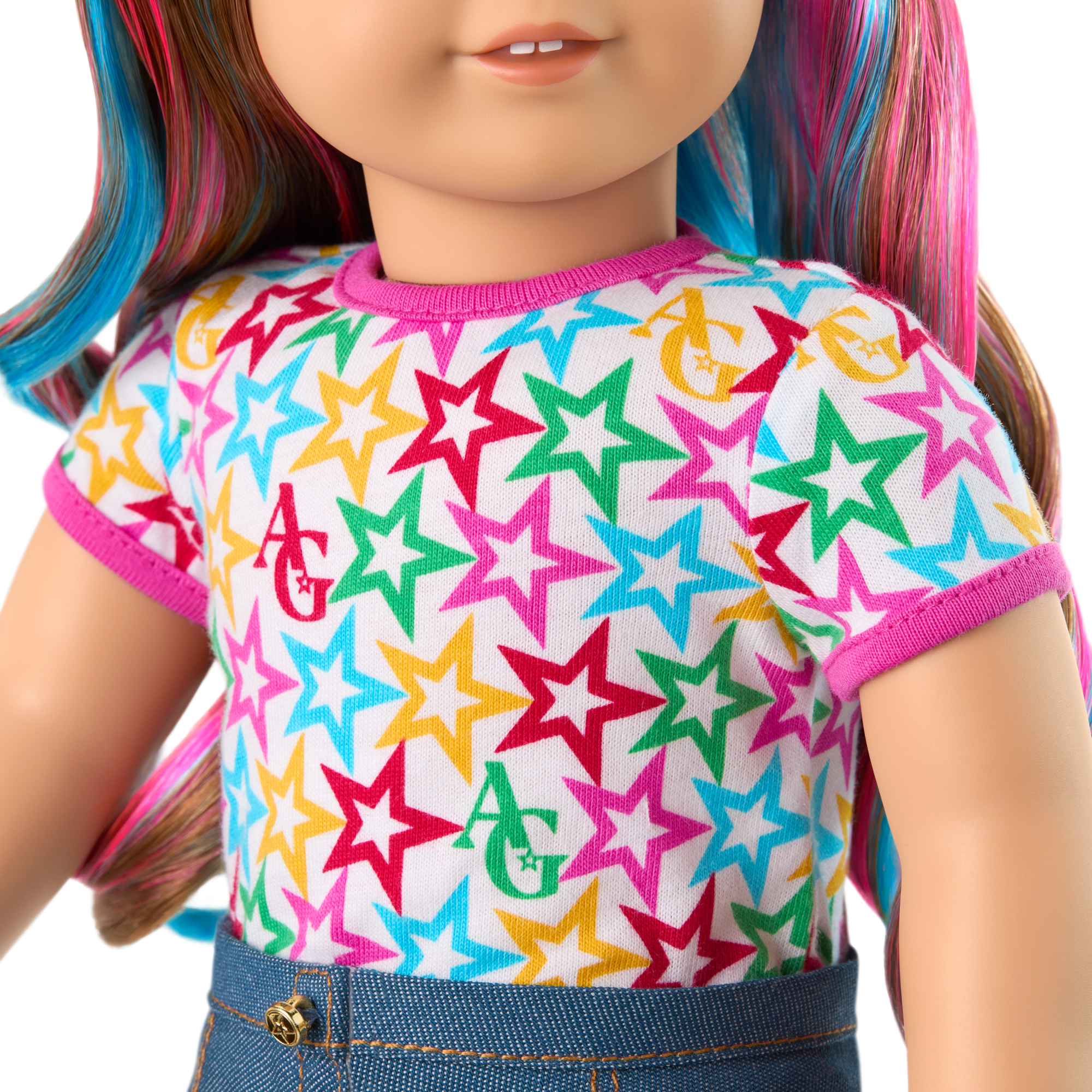 Truly Me 18-Inch Doll #101, Puppy, Mini Backpack & Accessories Ag Star Squad Bundle - Image 6