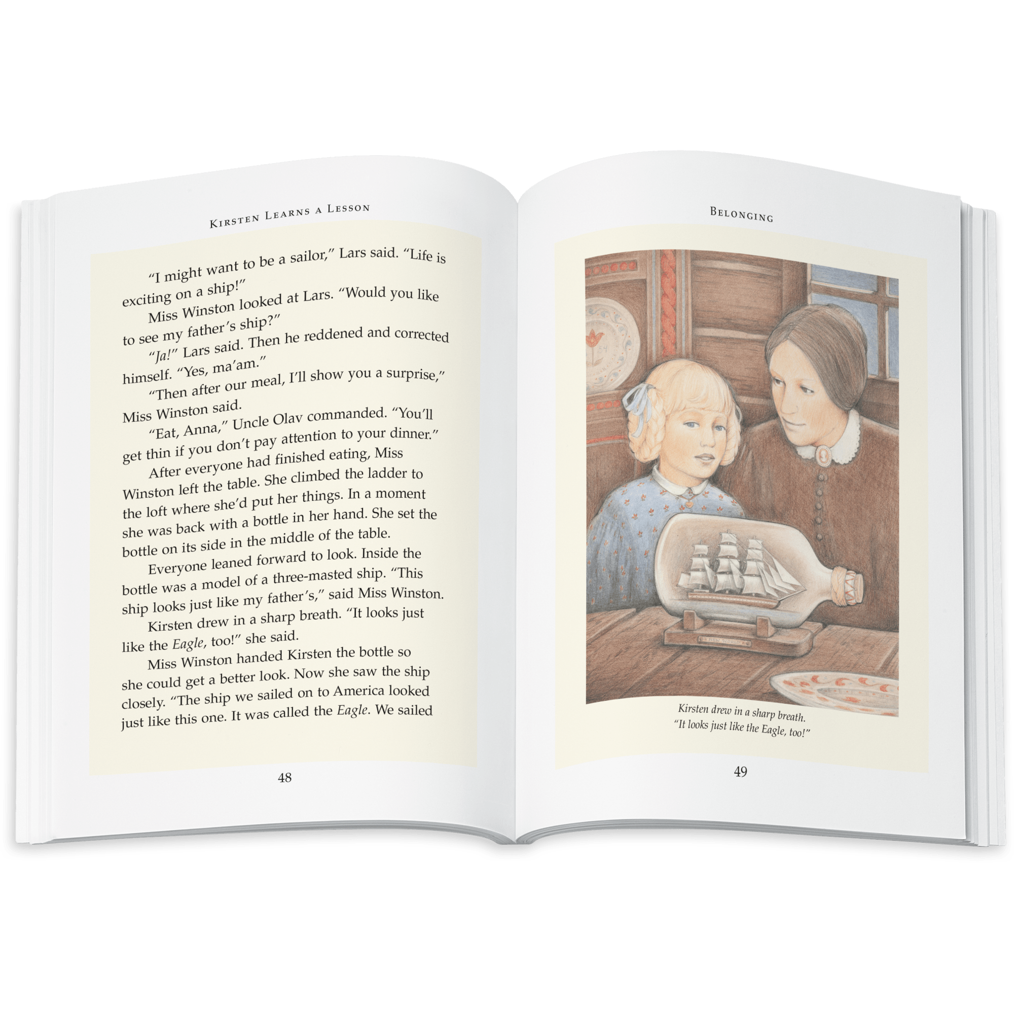 Kirsten's School Outfit & Book (Historical Characters) - Image 11