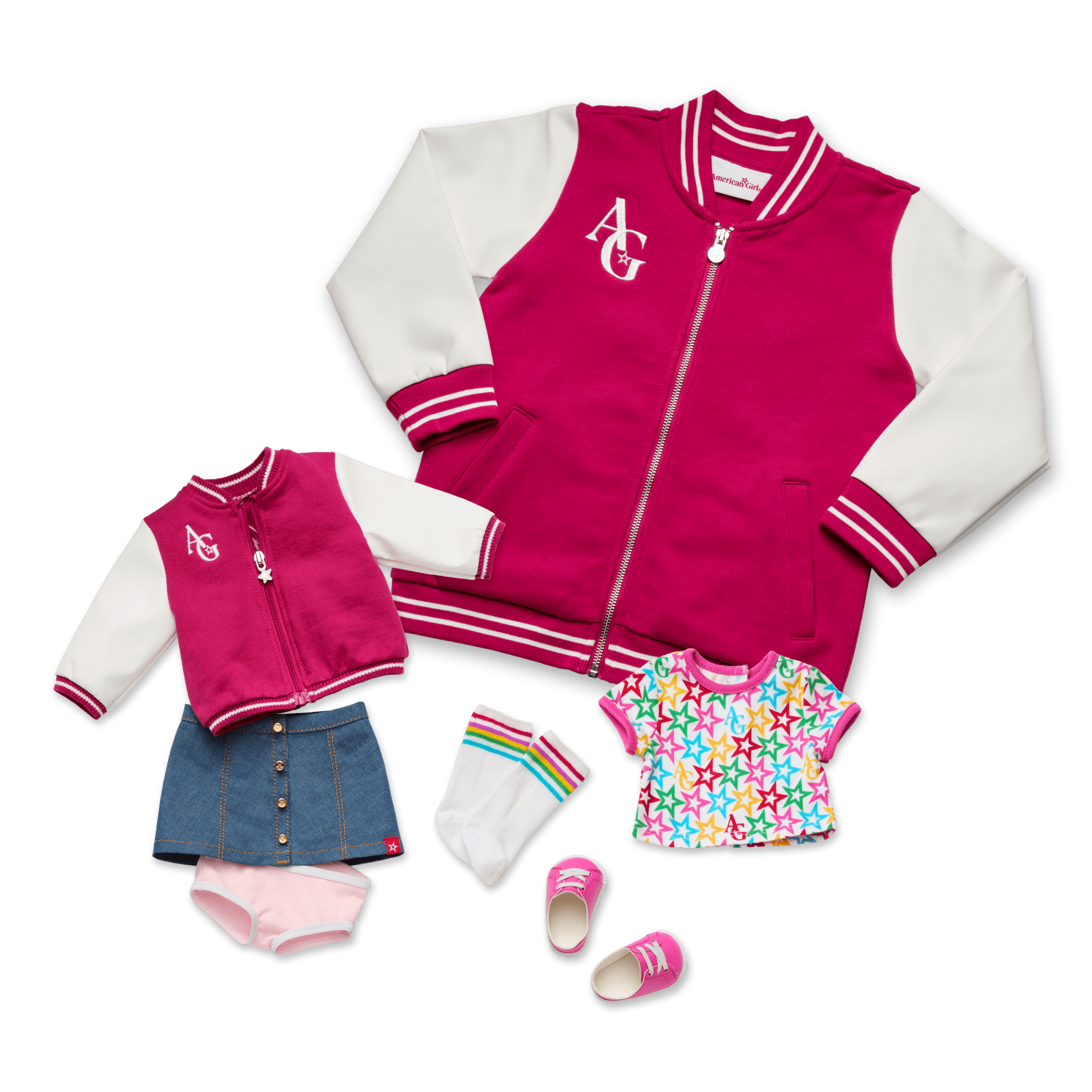 Ag Star Squad Varsity Jacket For Girls - Image 13