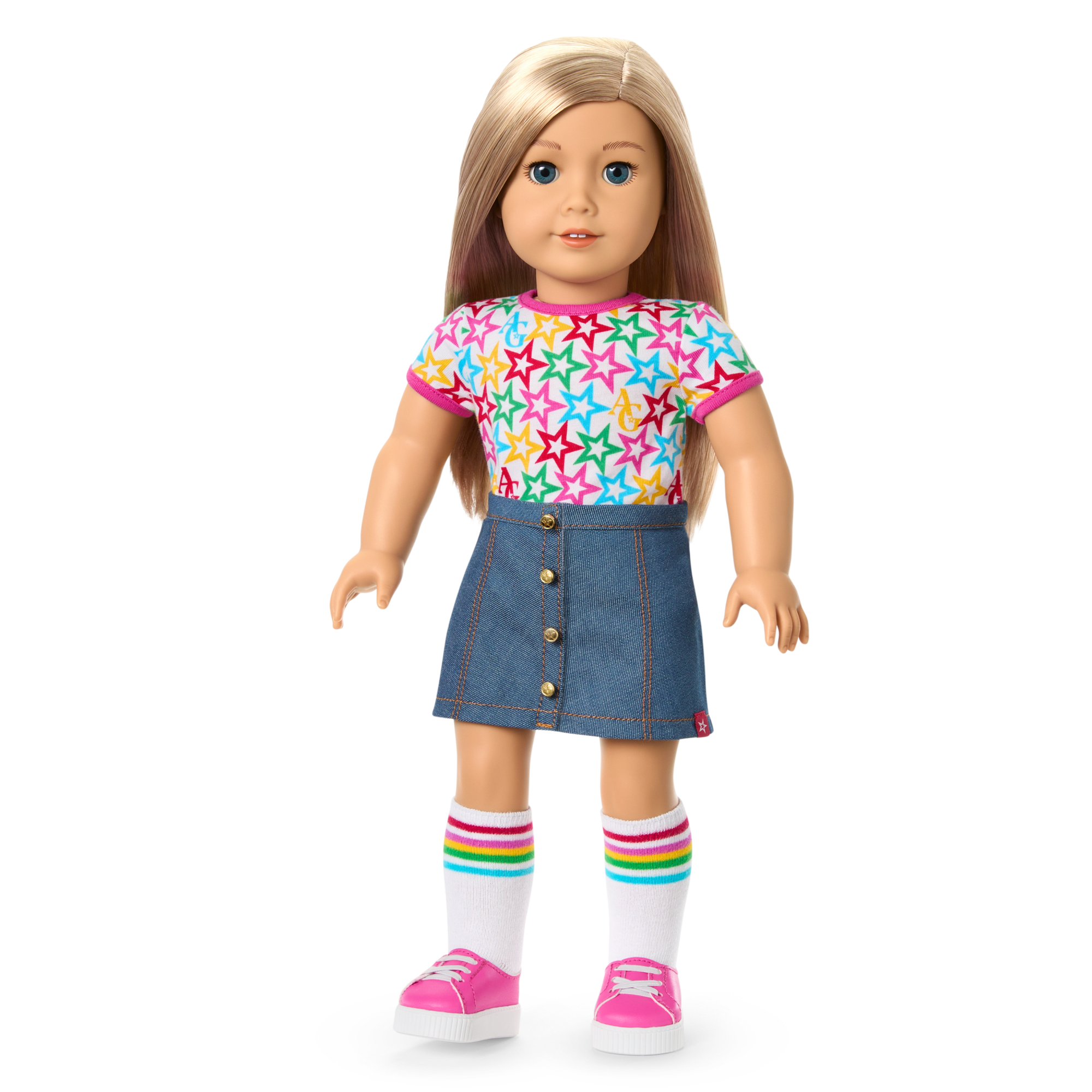 Truly Me 18-Inch Doll #100 With Straight Layered Blonde Hair - Image 9