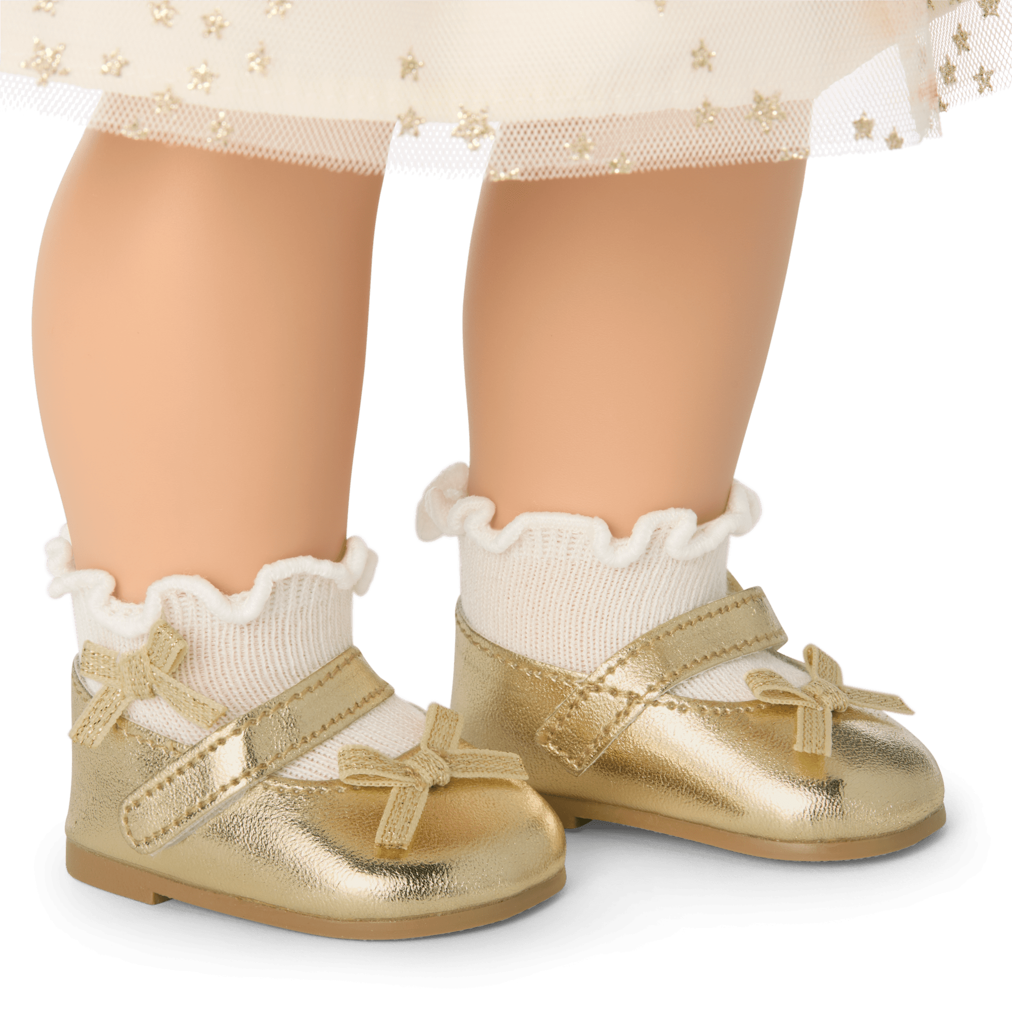 American Girl X Janie And Jack Sparkly Cream Celebration Dress For Girls & 18-Inch Dolls - Image 10