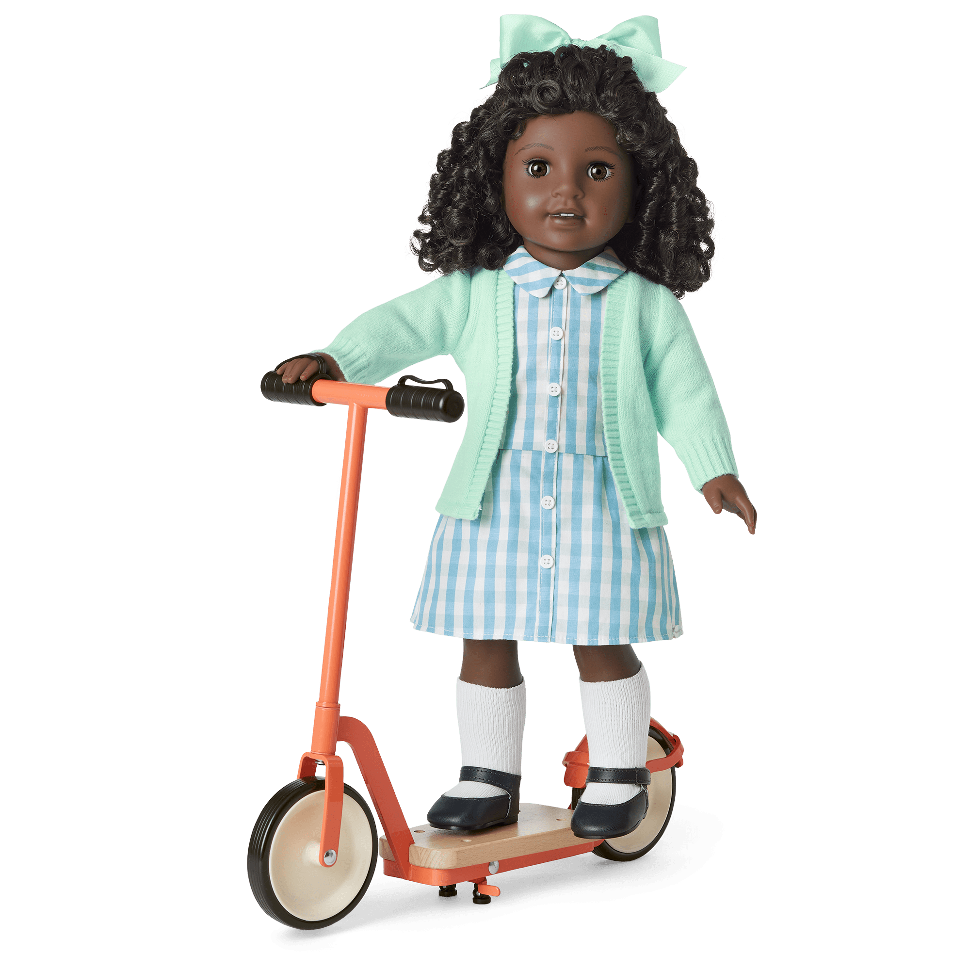 Claudie Wells 18-Inch Doll, Book, Accessories & Scooter (Historical Characters) - Image 7