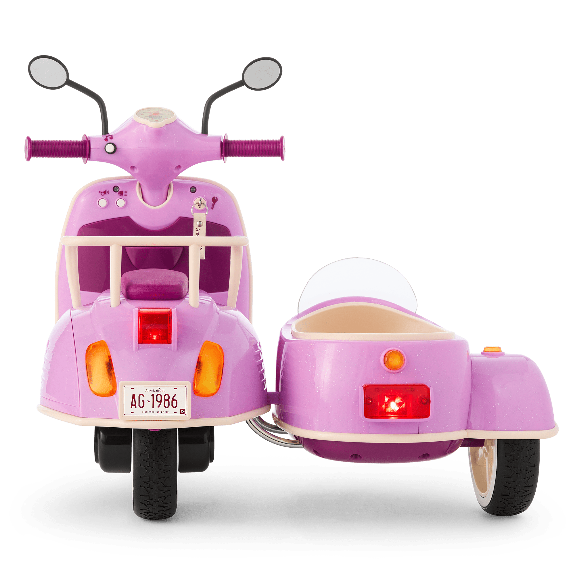 Hit The Road Scooter & Sidecar For 18-Inch Dolls - Image 5