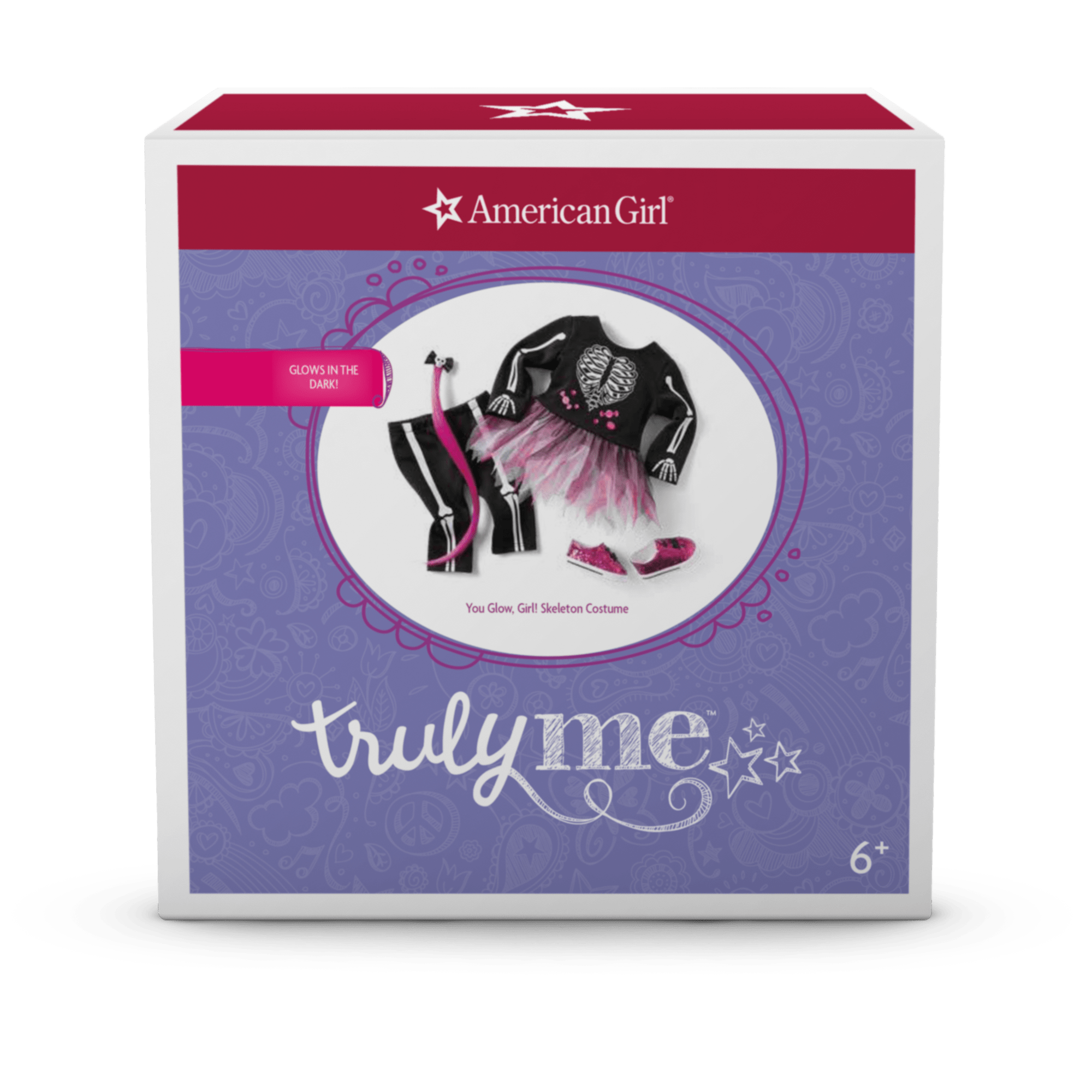 You Glow, Girl! Skeleton Costume For 18-Inch Dolls - Image 7