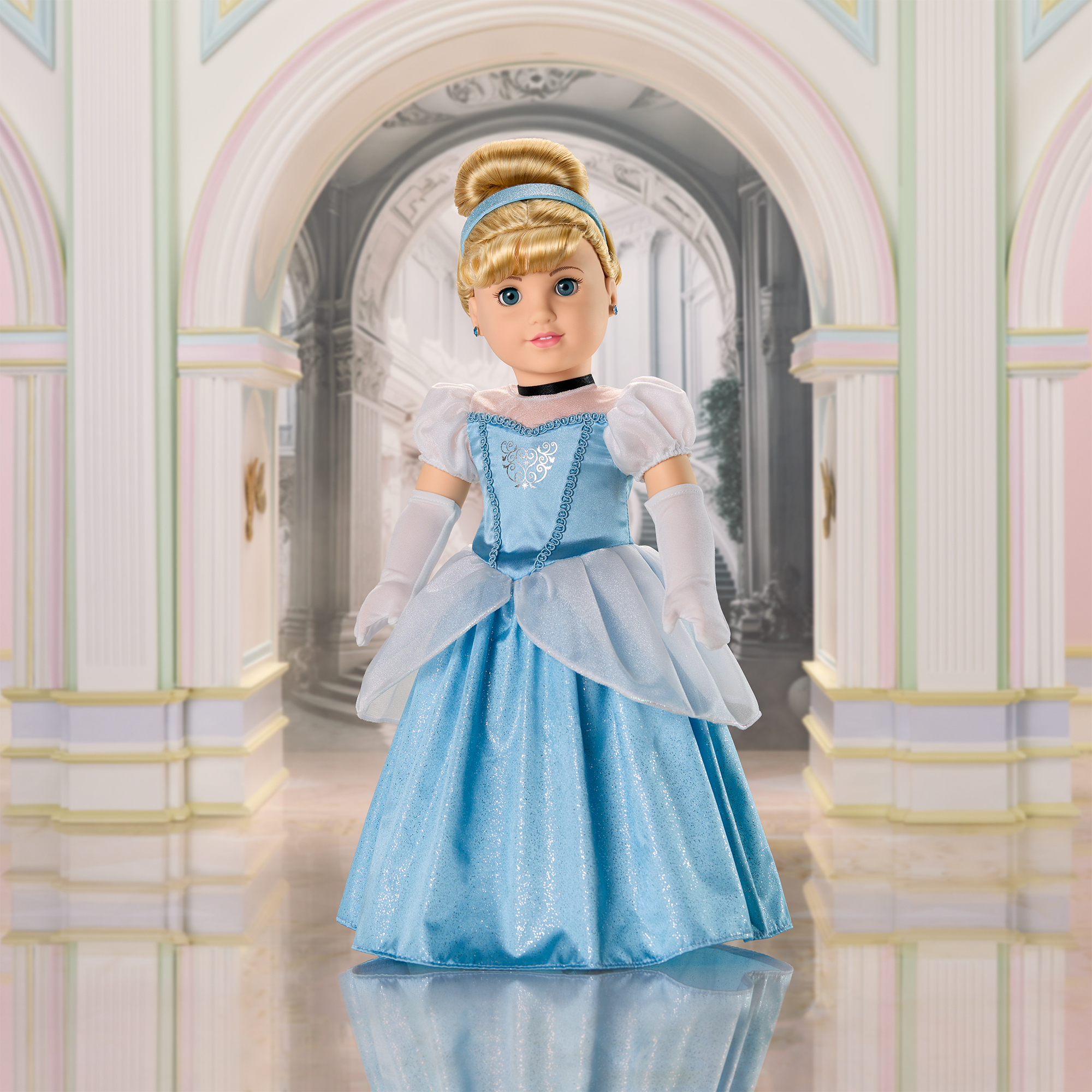 American Girl Disney Princess Cinderella 18-Inch Doll - Image 9