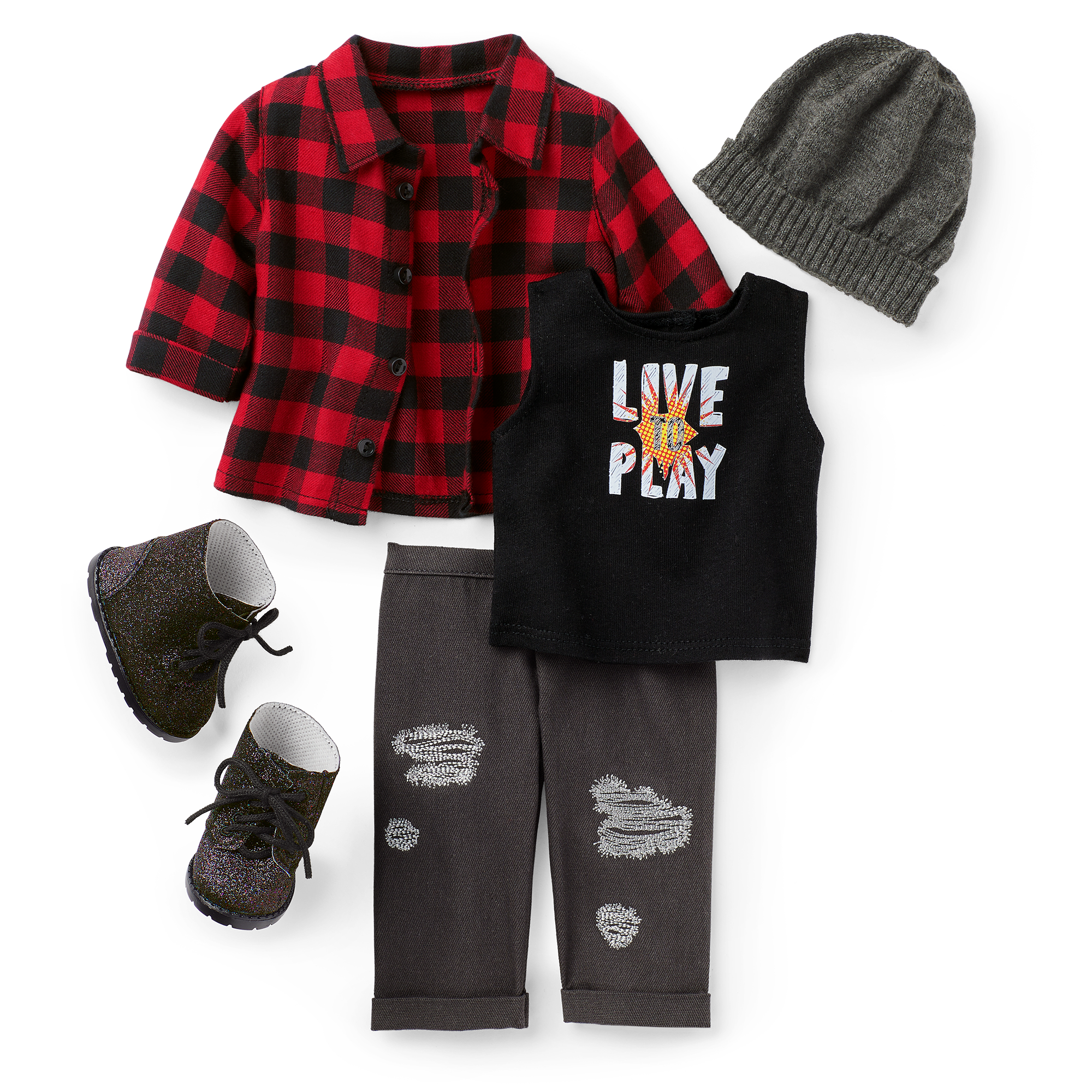 Relaxed To The Max Outfit For 18-Inch Dolls