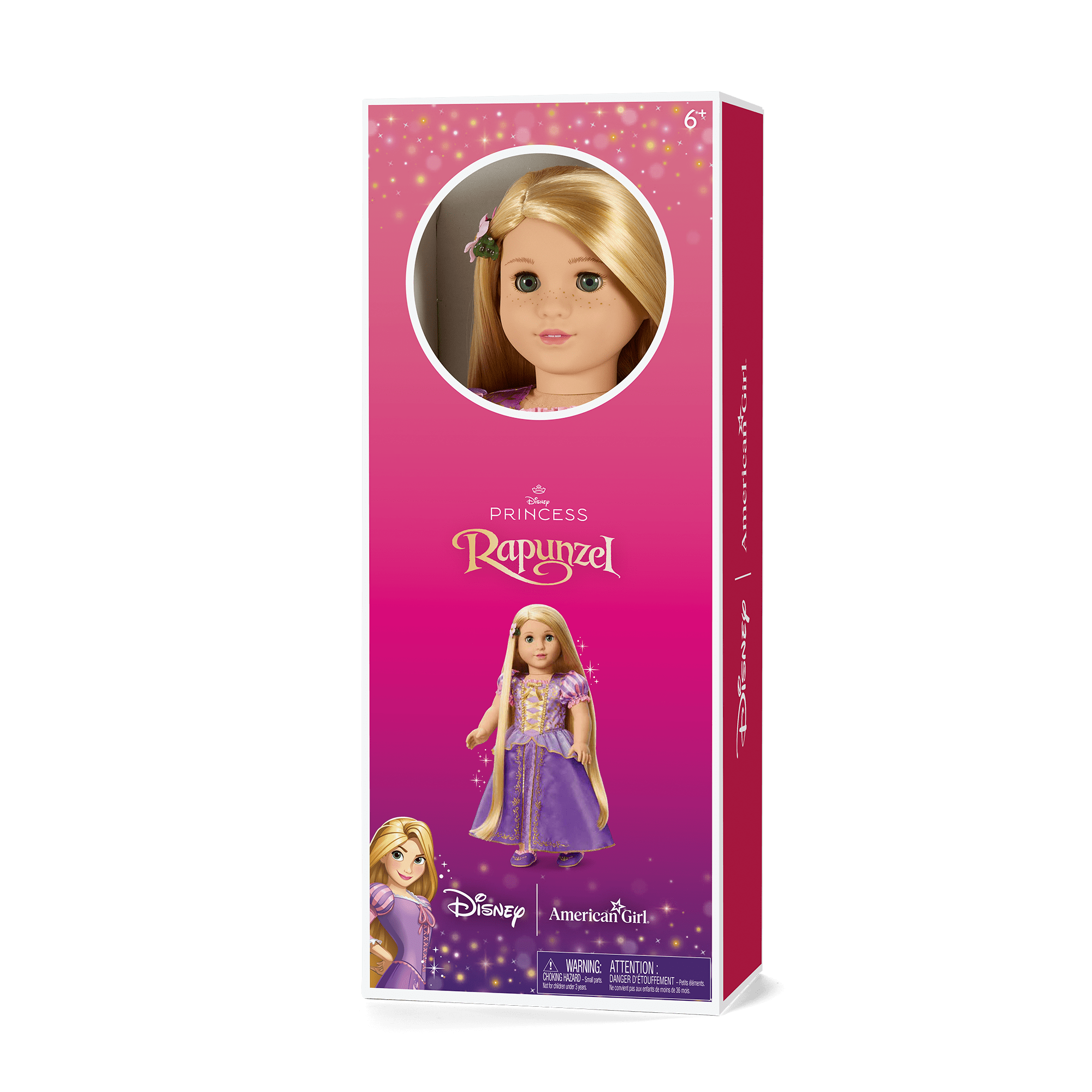 American Girl Disney Princess Rapunzel 18-Inch Doll - Image 8