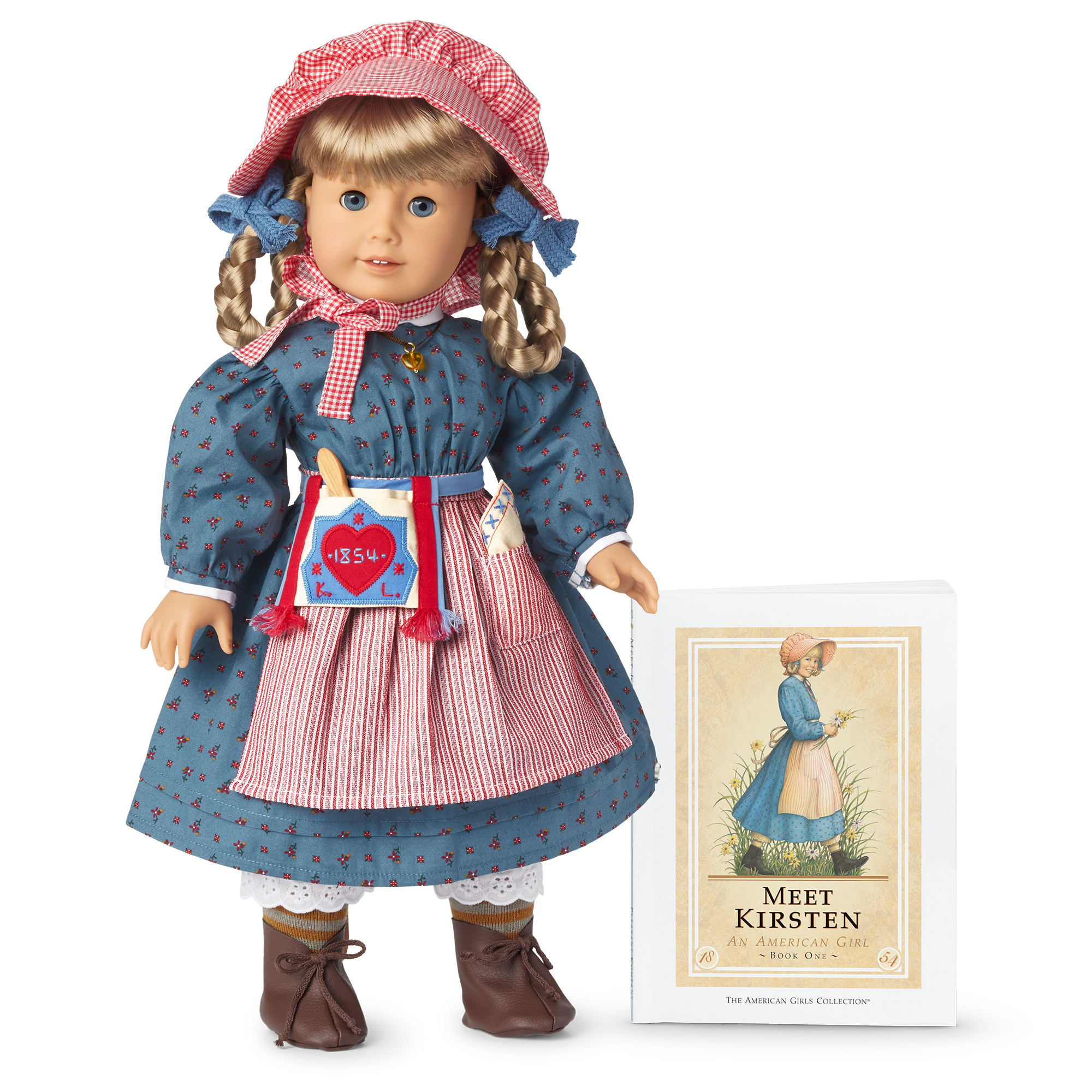 Kirsten Larson 18-Inch Doll, Book & Accessories (Historical Characters)