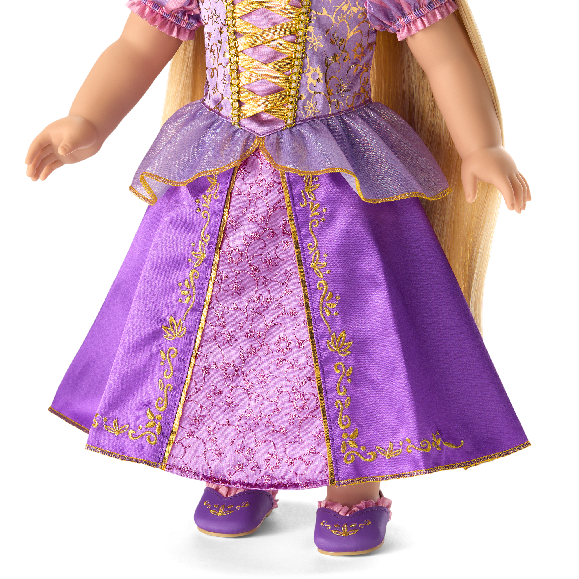 American Girl Disney Princess Rapunzel 18-Inch Doll - Image 4