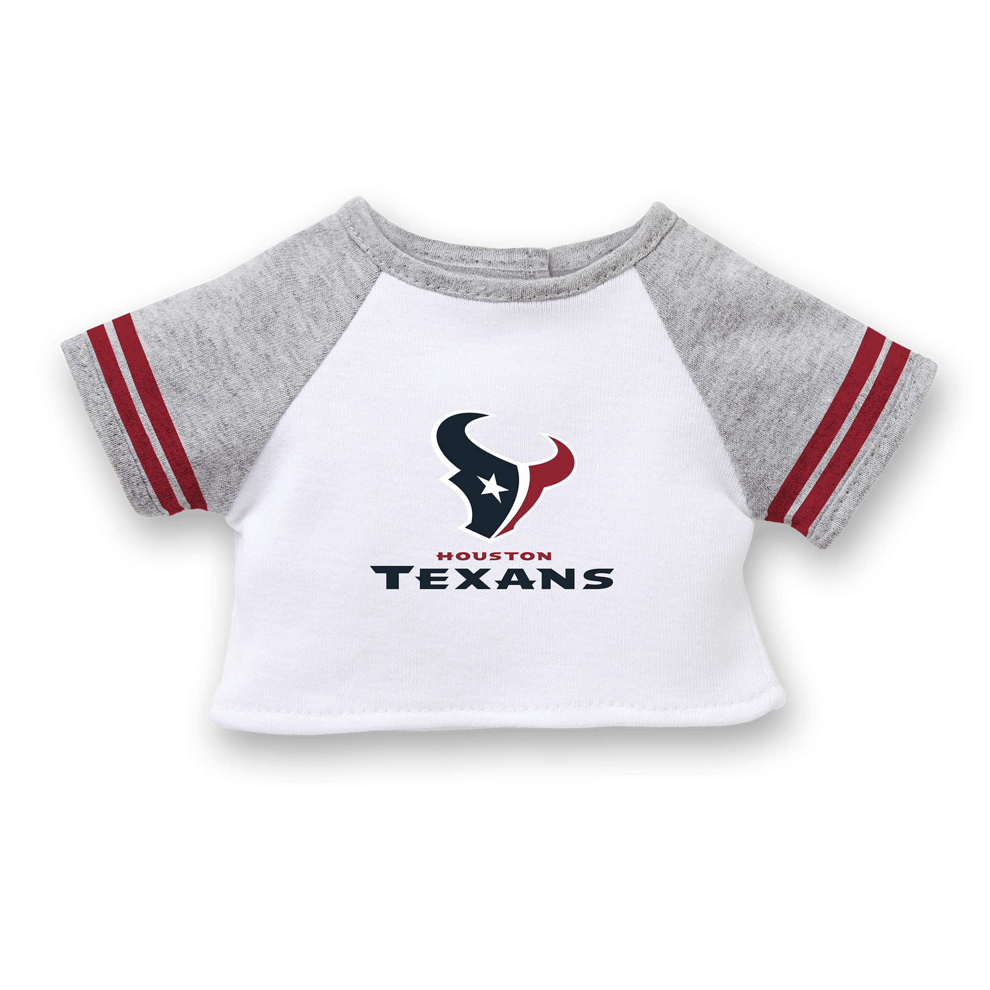 American Girl X Nfl Houston Texans Fan Tee For 18-Inch Dolls