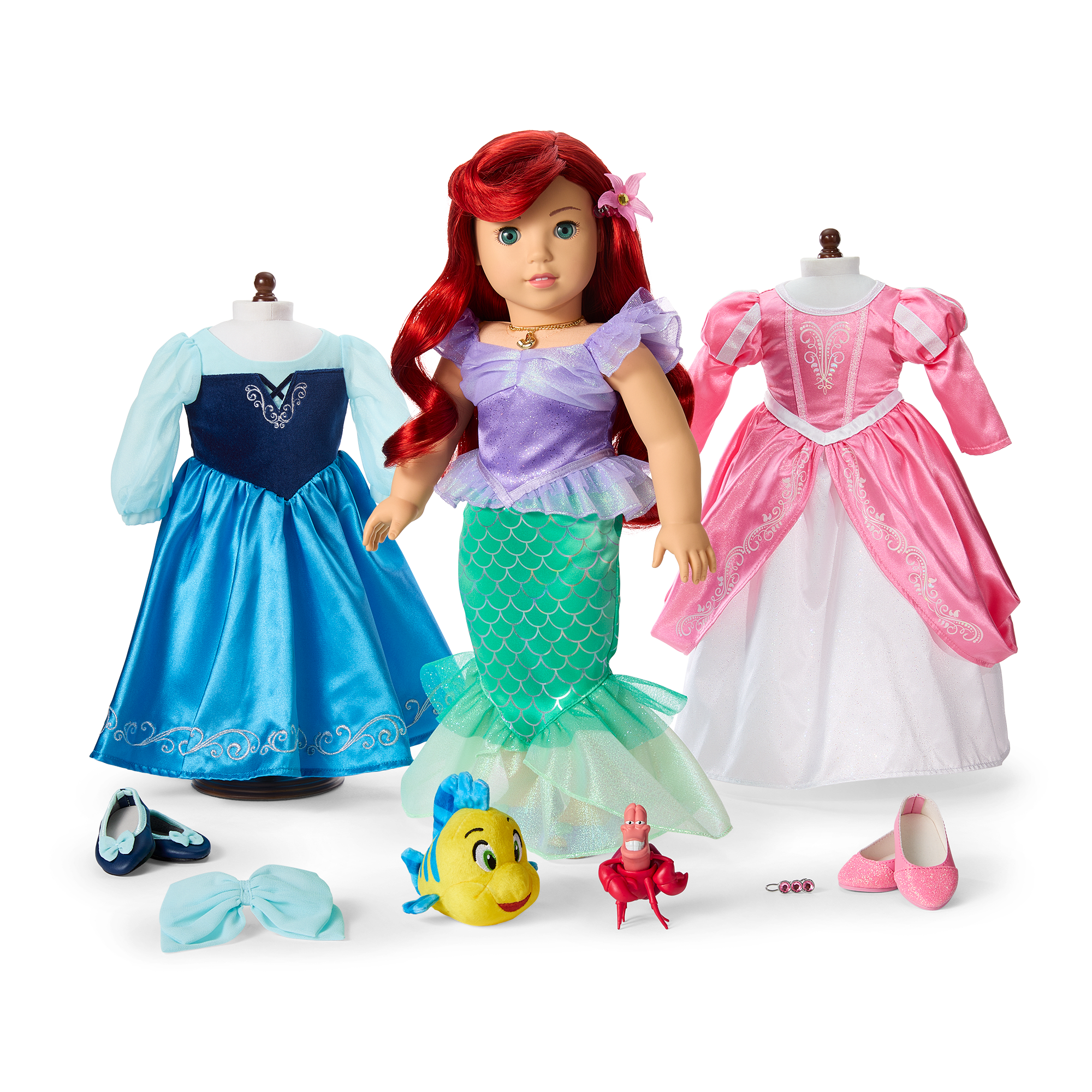 American Girl Disney Princess Ariel Doll Story Bundle